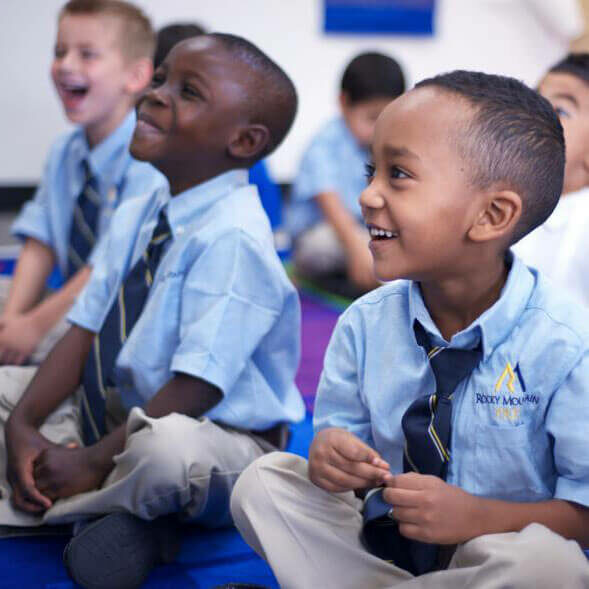 Young boys participating in Summit 54 program